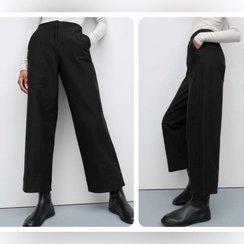 NWT Lululemon Utilitech Relaxed Mid-Rise
Trouser Black Pants 7/8 Length Size 8